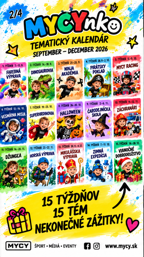 MYCYNKO – tematický kalendár