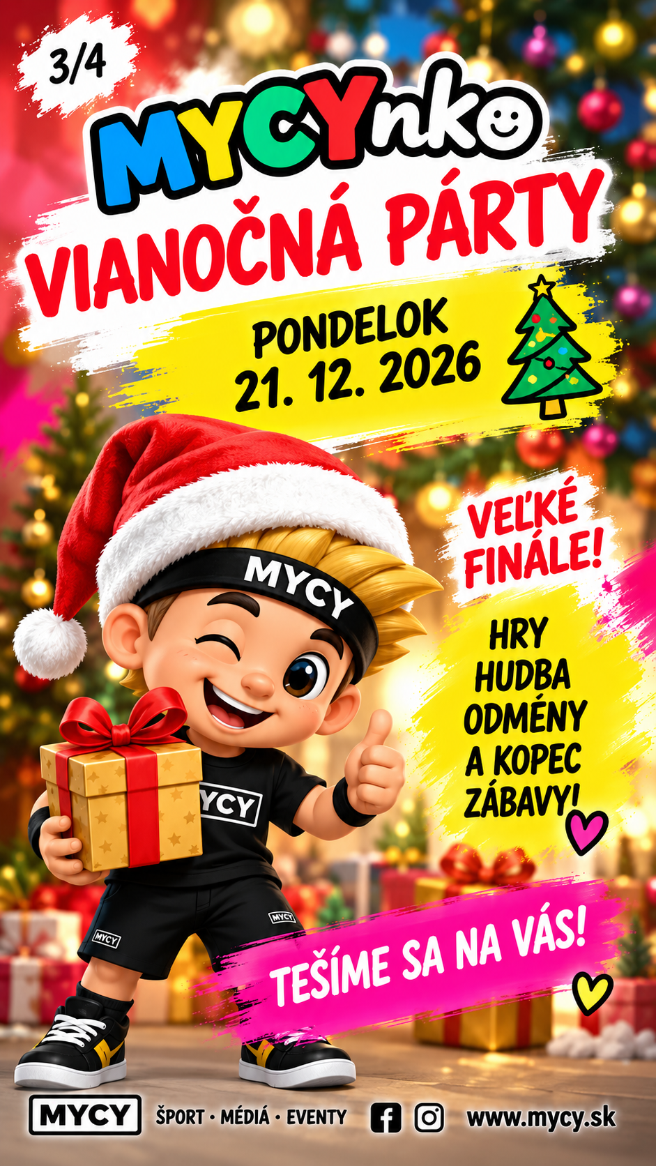 MYCYNKO – vianočná párty